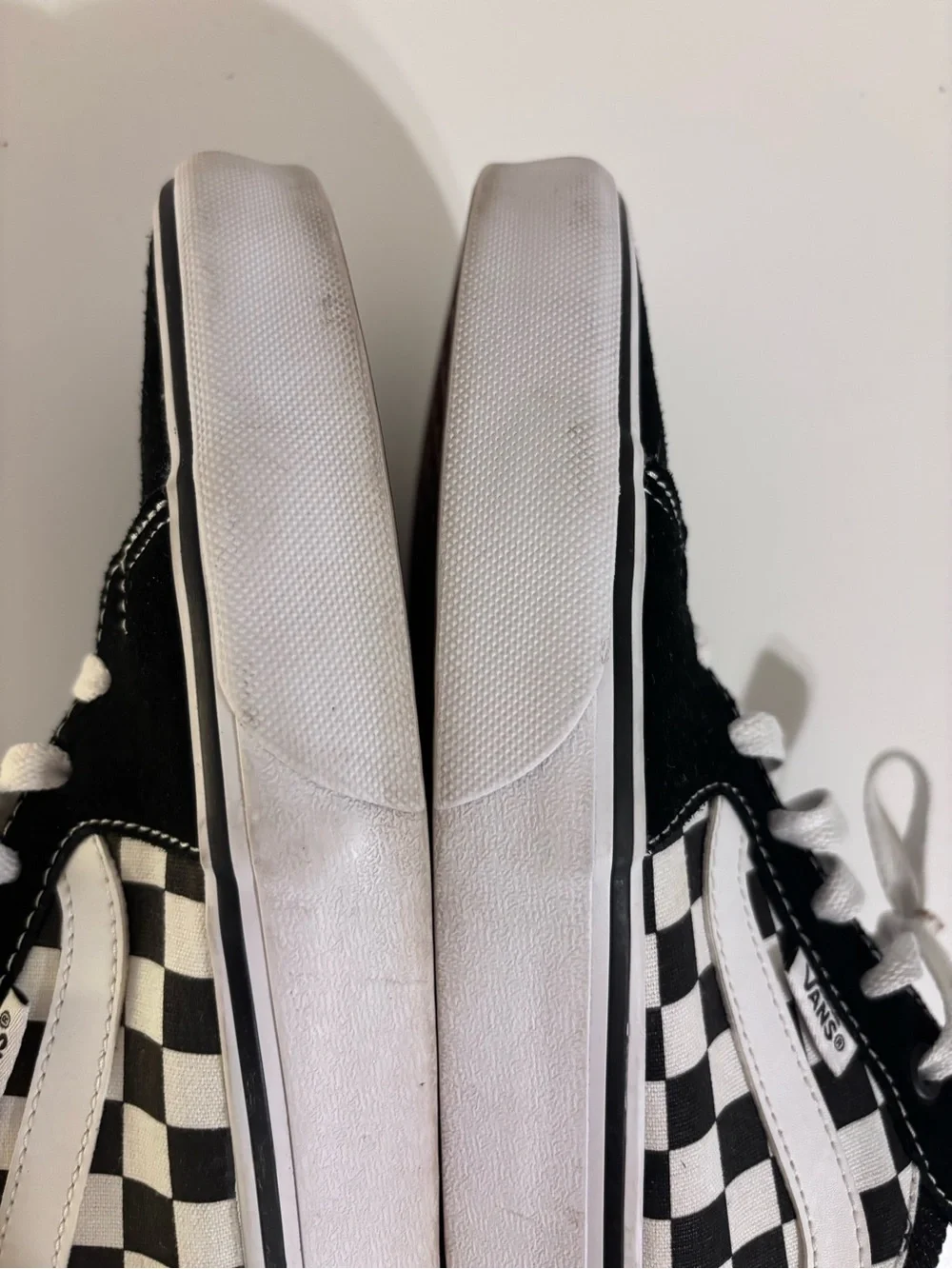 Vans Old Skool Checkerboard Black White Sneakers Men’s 9.5
